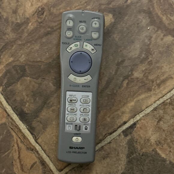 Sharp RRMCG1470CESA LCD Projector Remote Control XG-NV5XB NV5XU - Picture 1 of 2